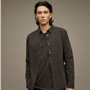 ALLSAINTS Staveley Ramskull Shirt Sz:XXL